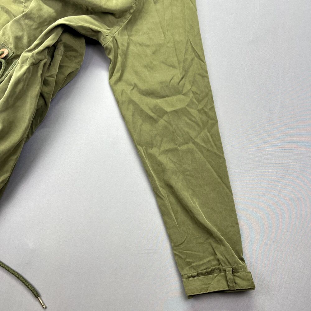 Iris Green Utility Jacket Hooded Womens M Anorak Parka Military Trench Gorpcore - Picture 10 of 16